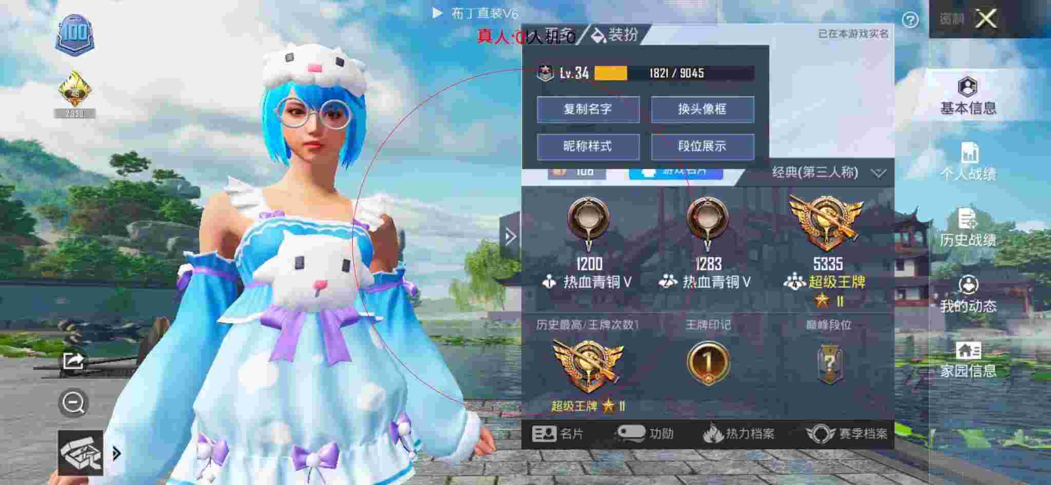 和平精英布丁直装透视 - 和平辅助卡片制作图片辅助预览图